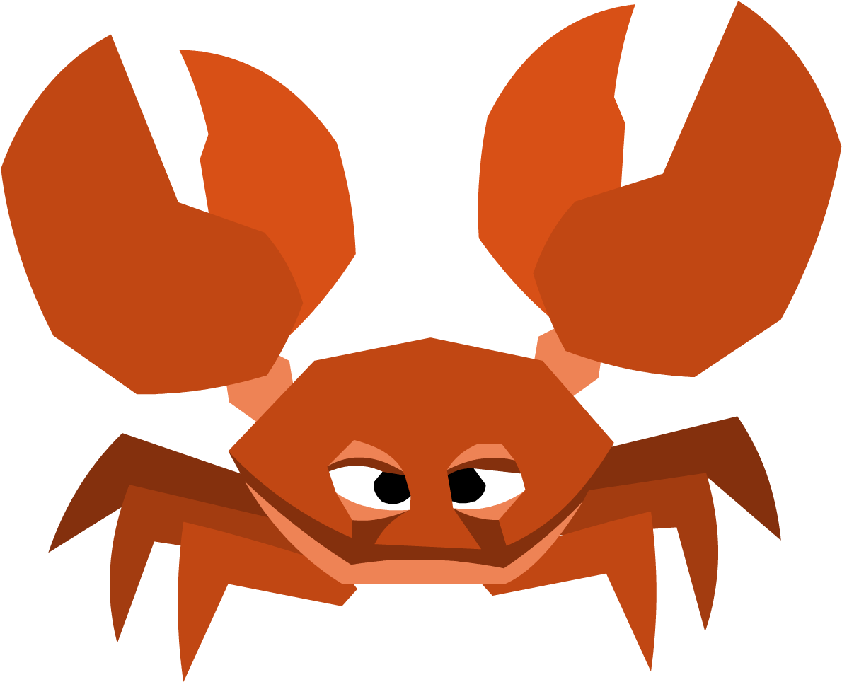 Crab Crystal Sands Transparent - Animal Jam Crab (1351x976)