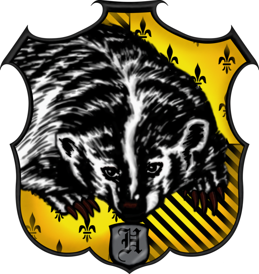 Hufflepuff Crest By Witcheewoman - Harry Potter Criminal Minds (870x919)