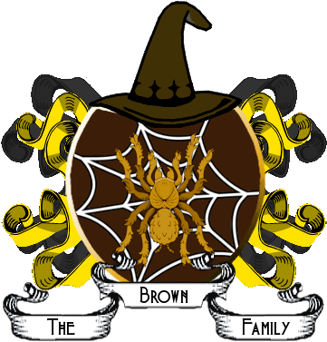 The Brown Family Are Frequently Sorted Into Hufflepuff - Brown Family Crests (400x400)