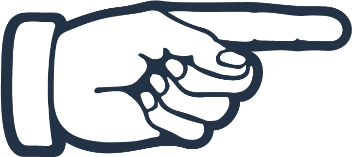 Png Pointing Finger Transparent Pointing Finger - Pointing Finger Clipart Black And White (878x533)