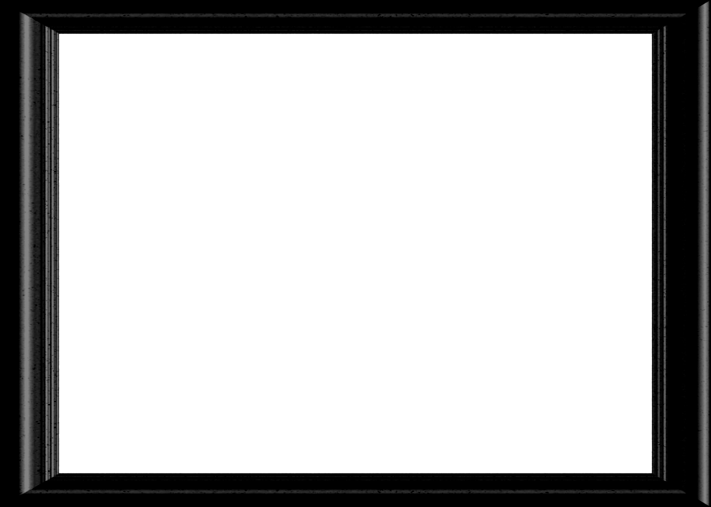 Modern Frame Png Source - Simple Black Picture Frame (2202x1785)
