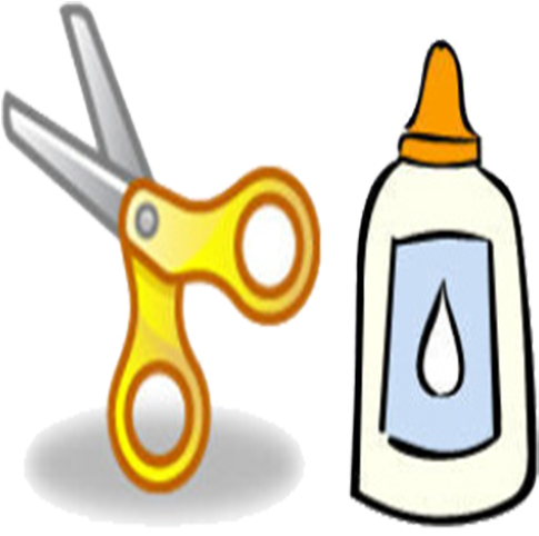 Cut And Paste Clipart (512x512)