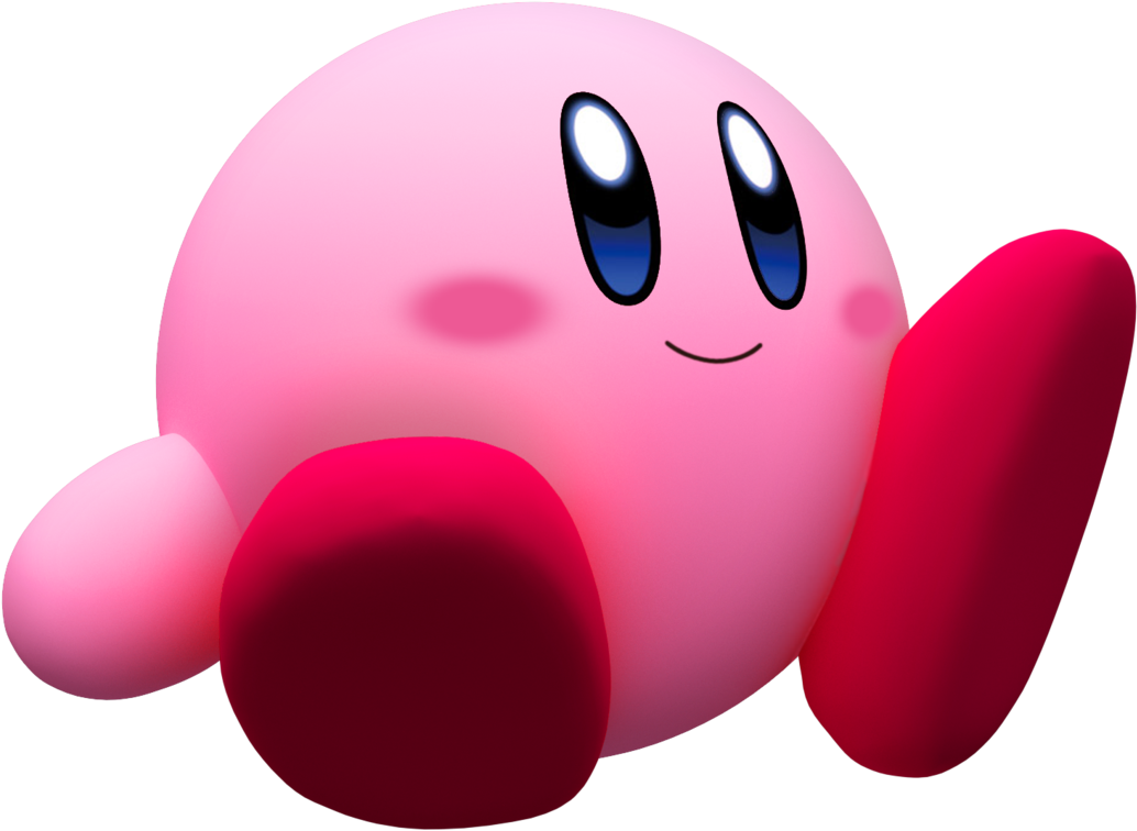 Kirby By Mintenndo-d5x2vmu - Kirby Smash 4 Render (1045x765)