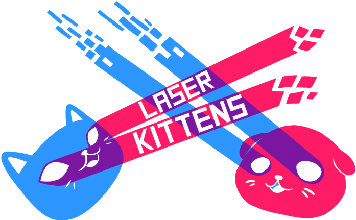 “laser Kittens Is A Cooperative Storytelling Game Suitable - Laser (740x431)