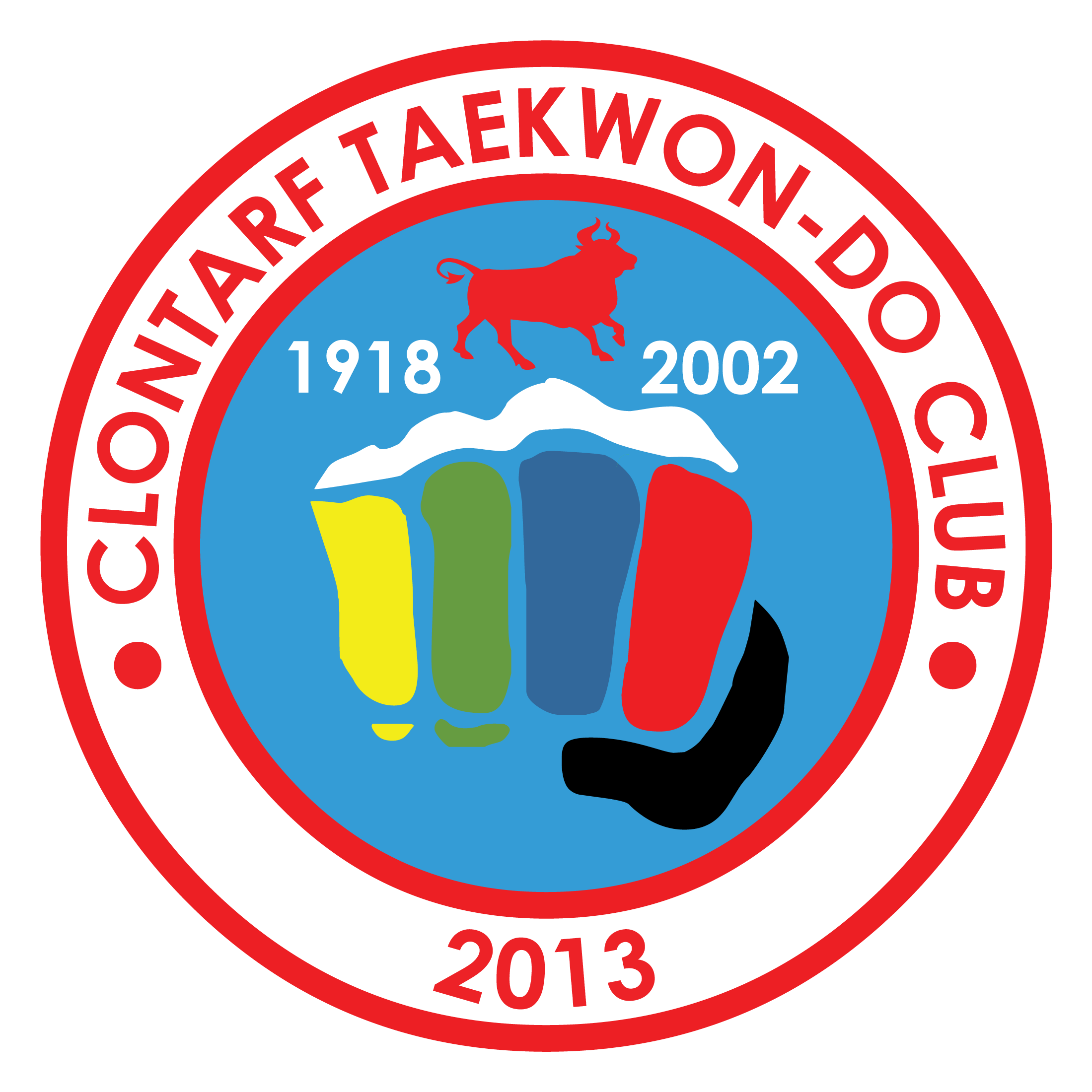 The Light Blue In The Inner Circle Represents Peace - International Taekwon-do Federation (2198x2248)