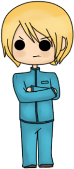 Yamaken Chibi By Meeebles - Chibi With Crossed Arms (300x430)