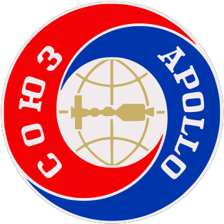 Official Emblem Of The Apollo-soyuz Test Project Chosen - Apollo Soyuz Test Project (360x360)