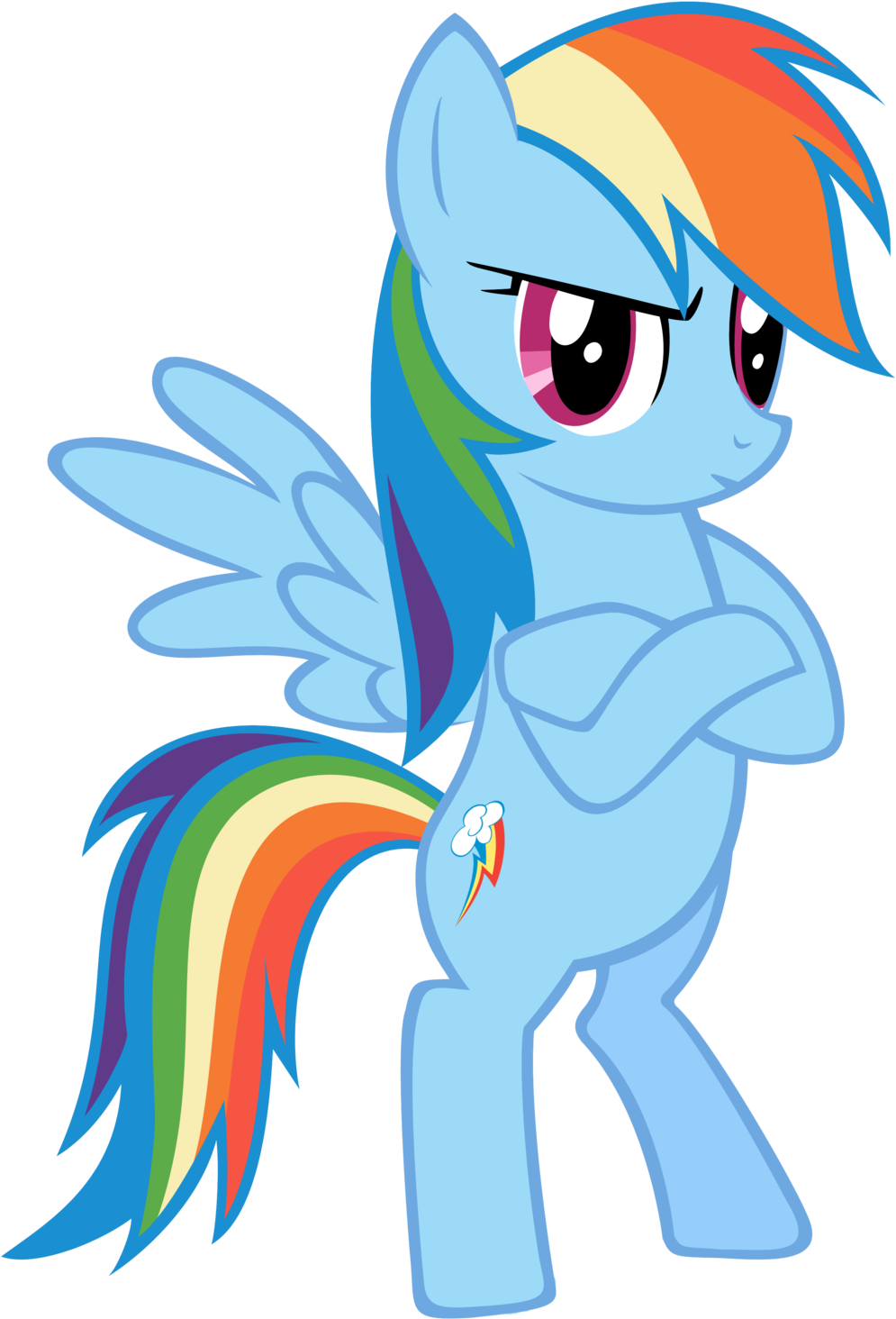 Bridlemaid By Sirleandrea Rainbow Dash - Rambo Dash (1024x1517)