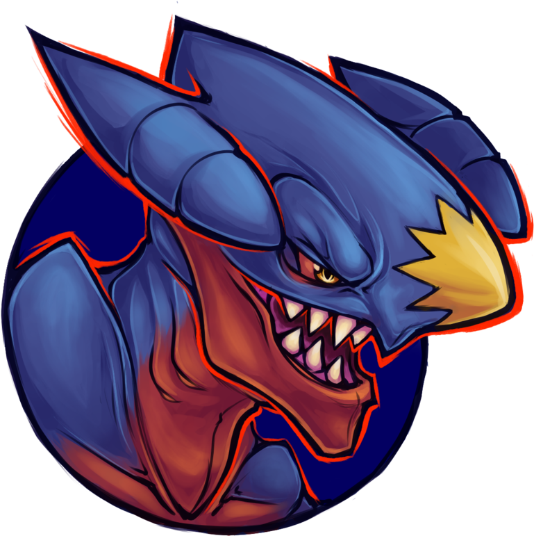 Garchomp By Skull-bird - Garchomp By Skull-bird (900x874)
