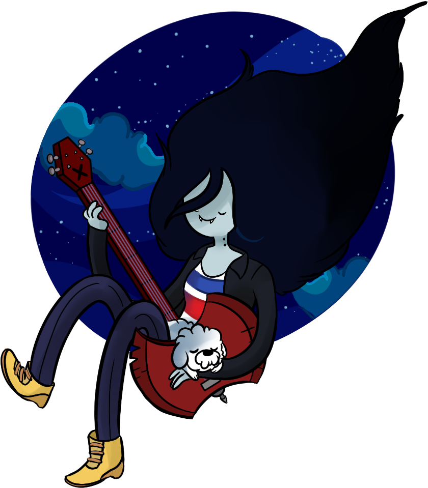 Marceline With Her Axe Bass (900x1000)