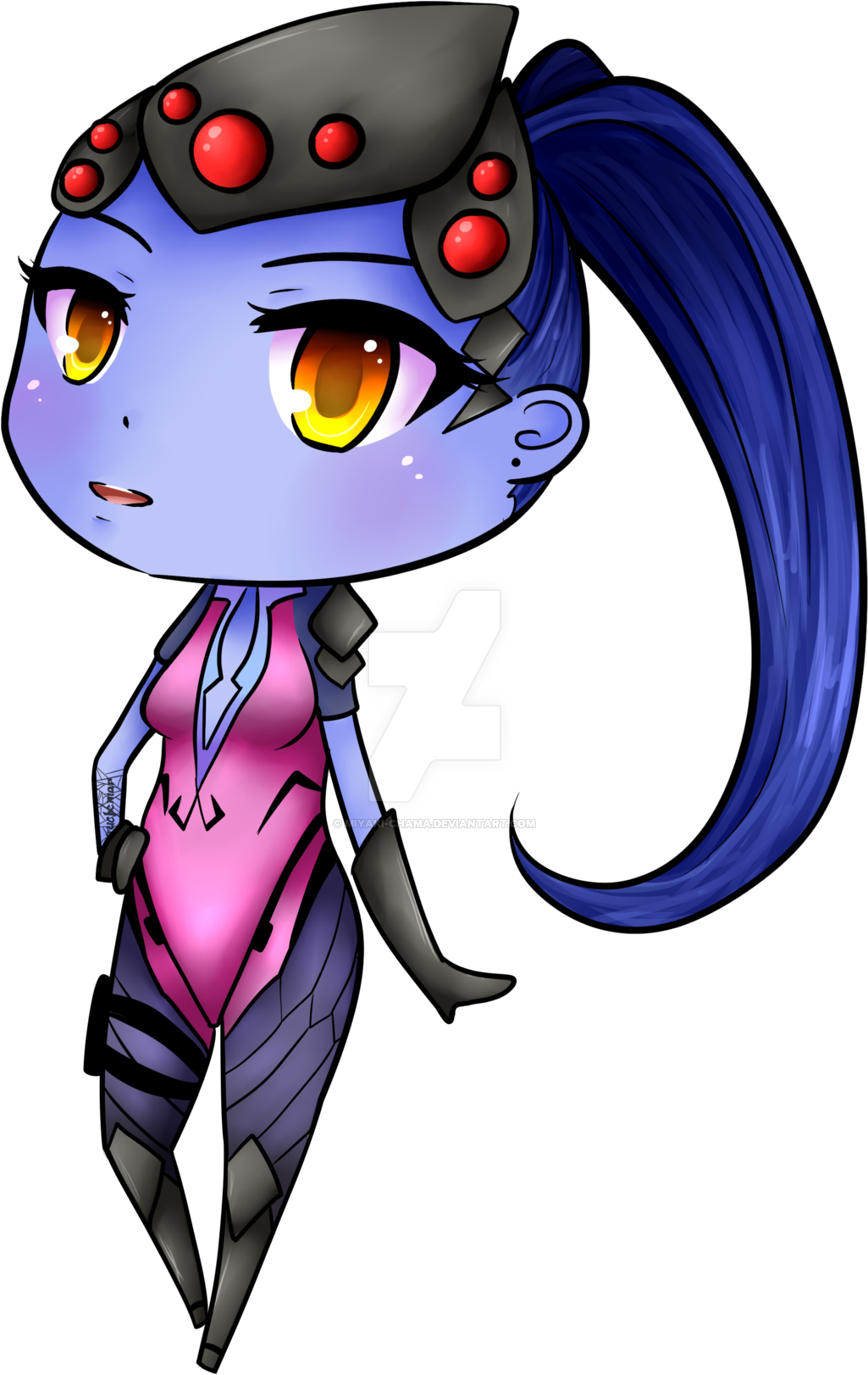 Miyaki Chama 1 0 [commission - Cartoon (1024x1641)