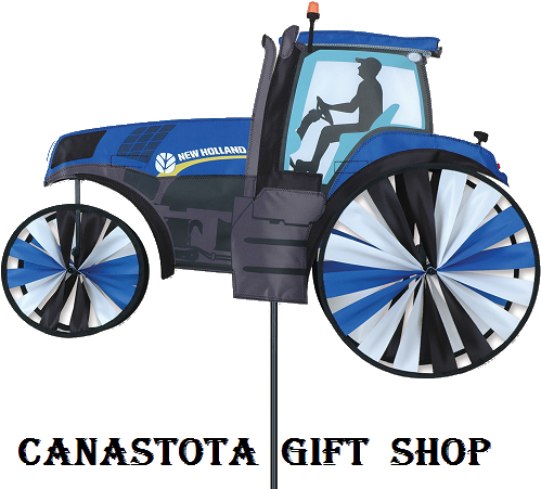 Catalog For Tractor Wind Spinners Featured At The Best - 26 In. New Holland Tractor Spinner (512x512)