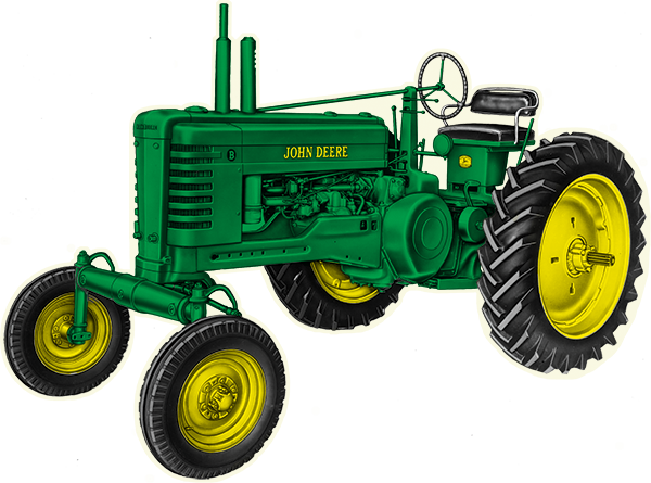 John Deere Die Cut Tin Sign⎜open Road Brands - John Deere Moline Illinois Intentionally Distressed (600x445)