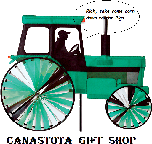 24" Modern Tractor Green Tractor Spinners Upc - حلوة ريشبوند (512x512)