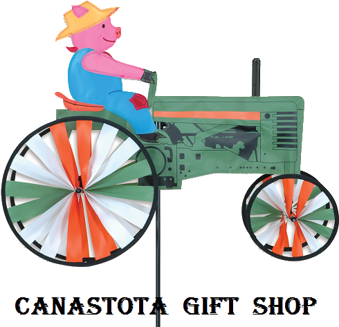 Uncle Sam On A Tractor - Cartoon (512x512)