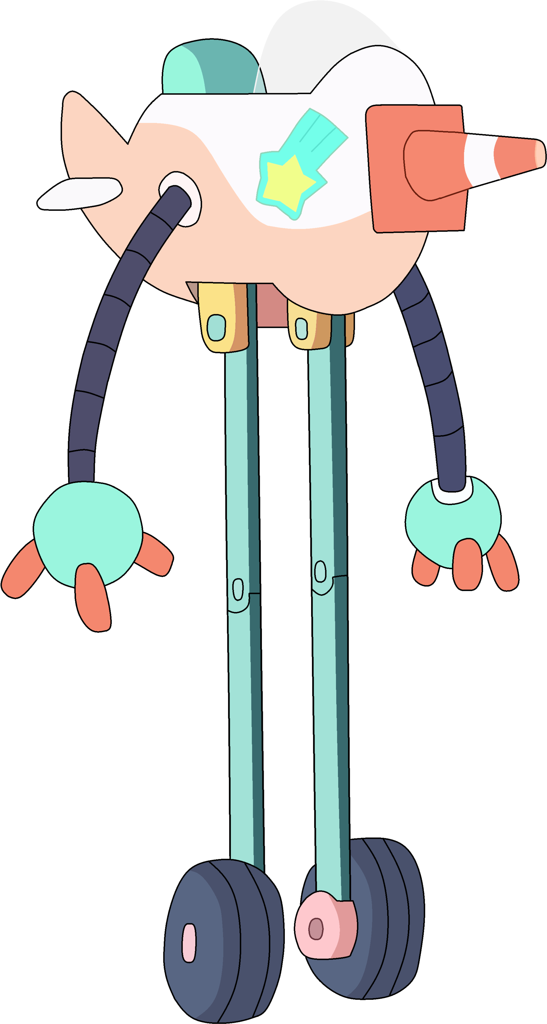 Finish - Steven Universe Robot De Perla (2000x3587)