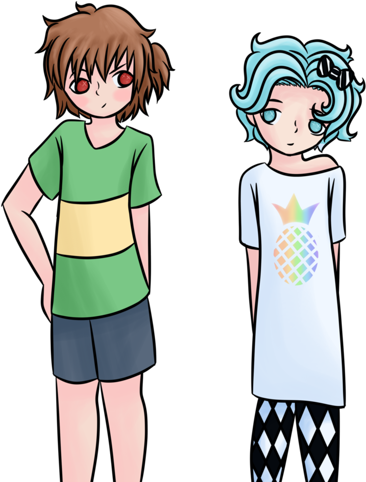 Pineapple Bois By Daunt-leer - Cartoon (816x979)