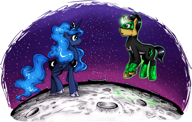 [31] Source It's Funny What Can You Find On The Moon - My Little Pony: Friendship Is Magic (650x415)