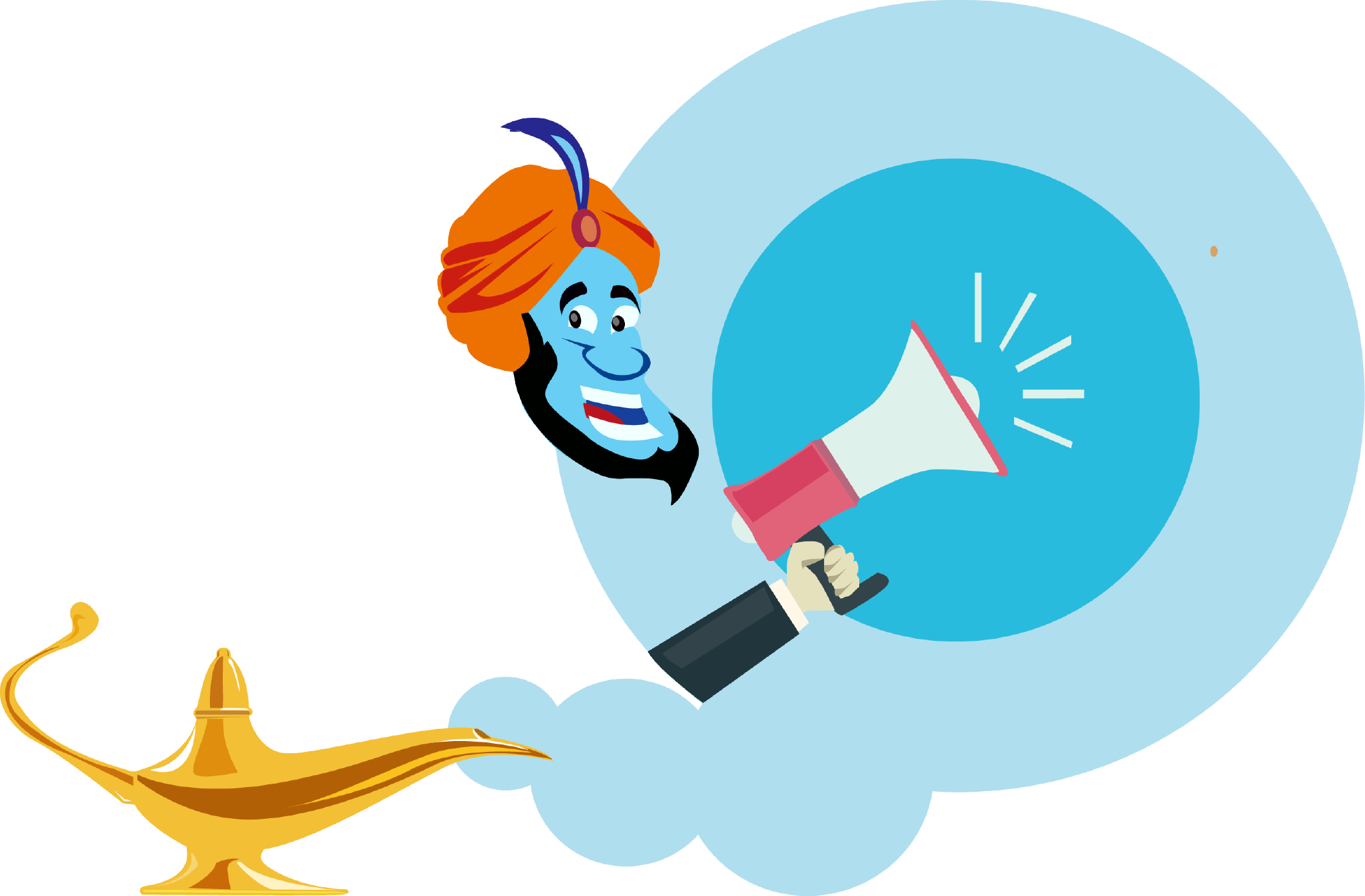 Oops Who's That Of Course, Customers Wanna Reach Out - Illustration (2016x1324)