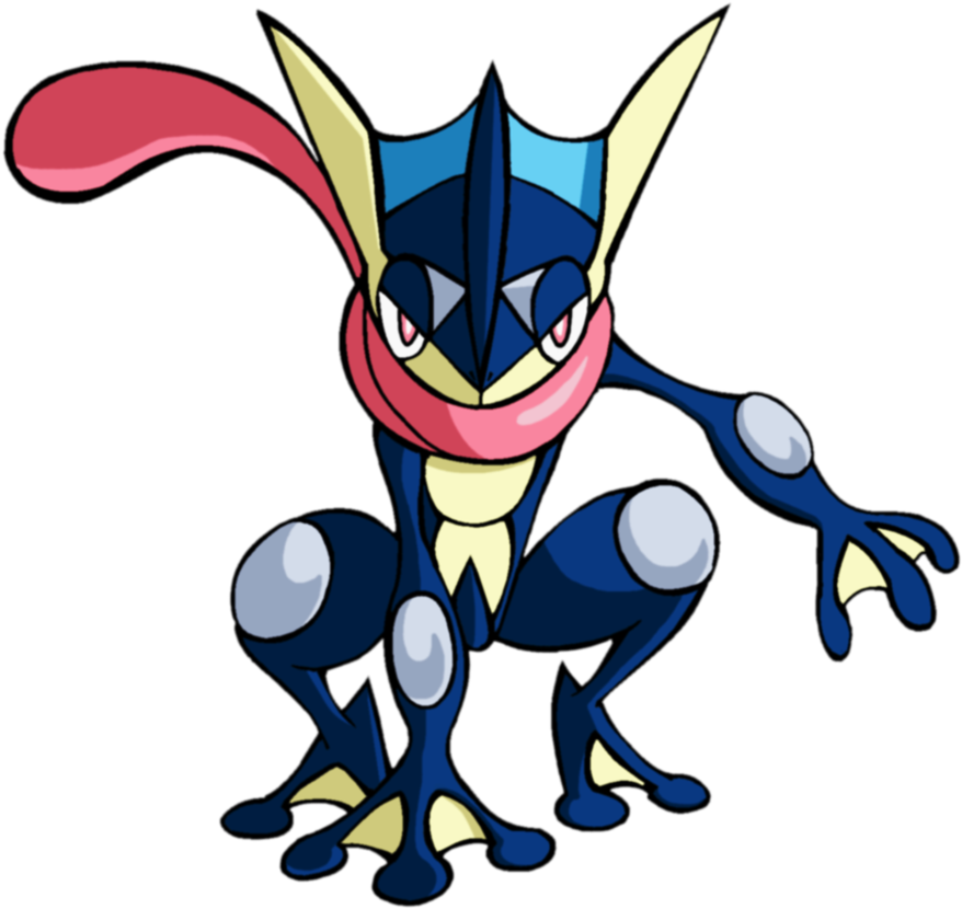 Greninja - Png Greninja (904x883)