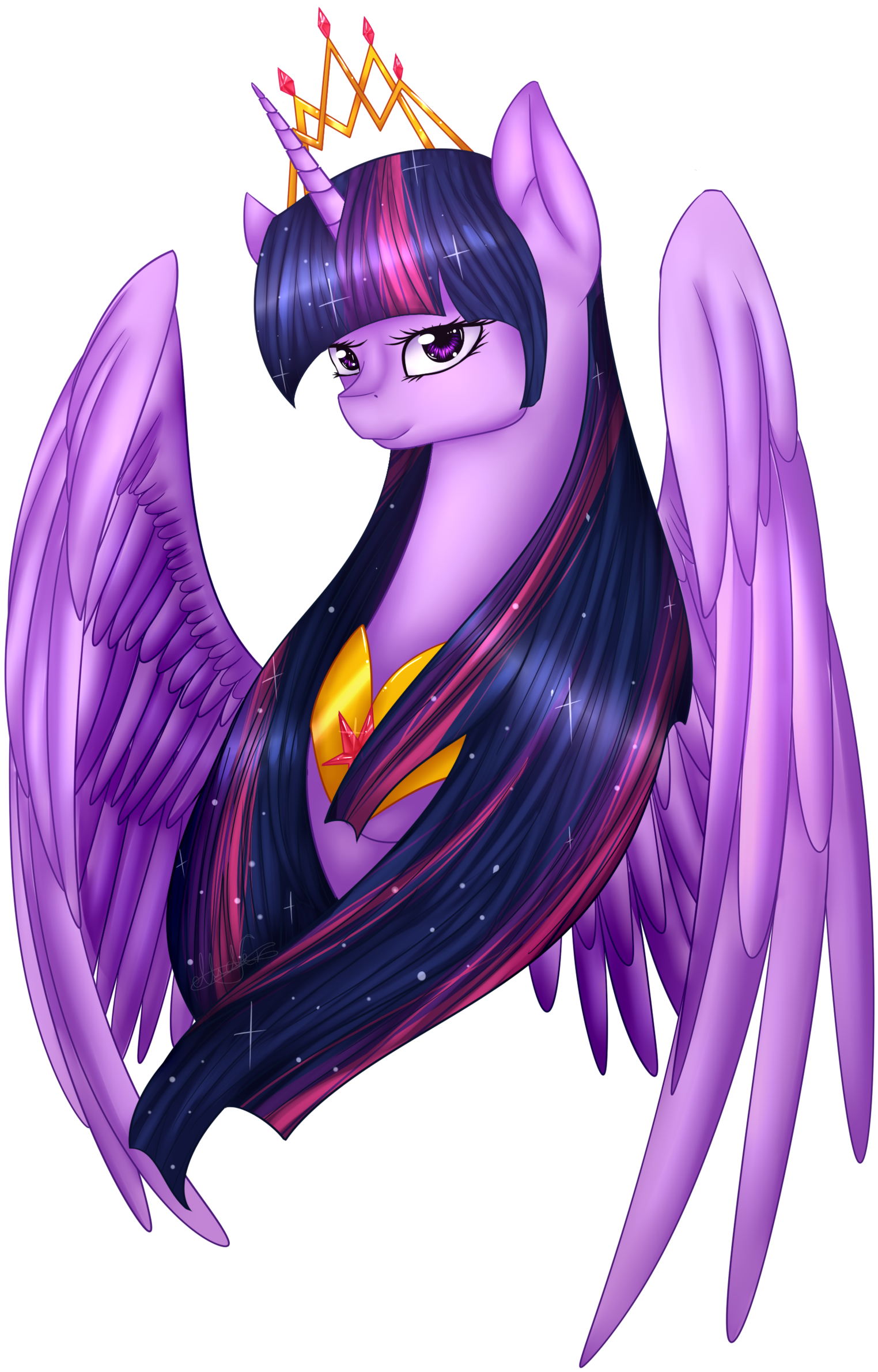 Vertebrate Legendary Creature Cartoon Supernatural - Twilight Sparkle (1600x2421)