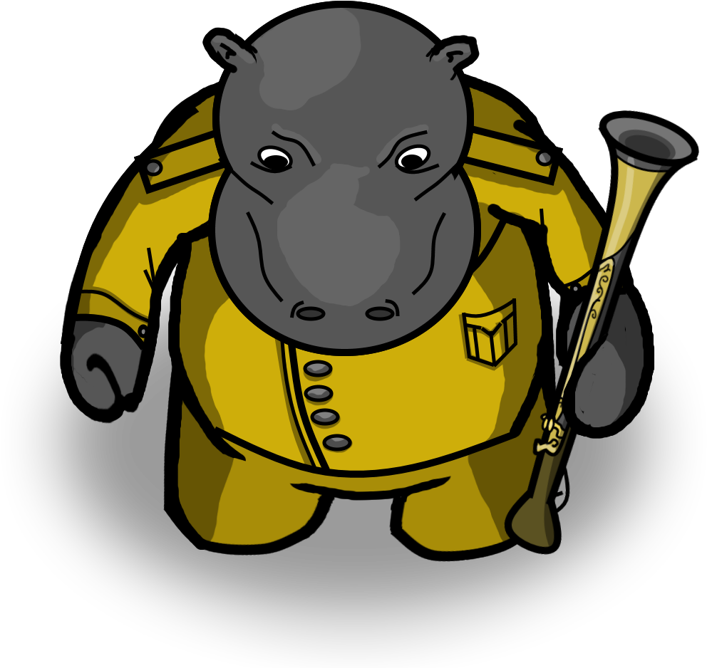 I Love The Smell Of Black Powder In The Morning - Cartoon (1050x1050)