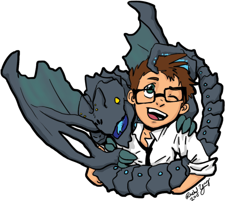 A Boy And His Kaiju By Distraction Number 4 - Number (960x831)