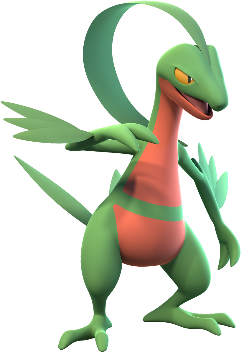 It's A Pretty Minor Change, But The Eyes Were Bothering - Leafeon 3d Png Transparent (1280x1280)
