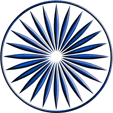 Ashoka Chakra Kundalini Flag Of India Clip Art - Ashoka Chakra Kundalini Flag Of India Clip Art (500x500)