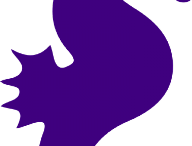 Tropical Fish Clipart Purple Seahorse - Seahorse Silhouette (640x480)