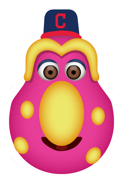 Hey @rockies Friendly Wager On Today's @browns/@broncos - Indians Slider Emoji (800x800)