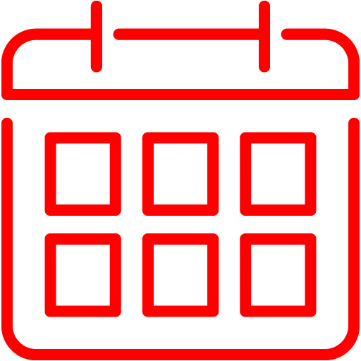 Dark Blue Calendar Icon (512x512)