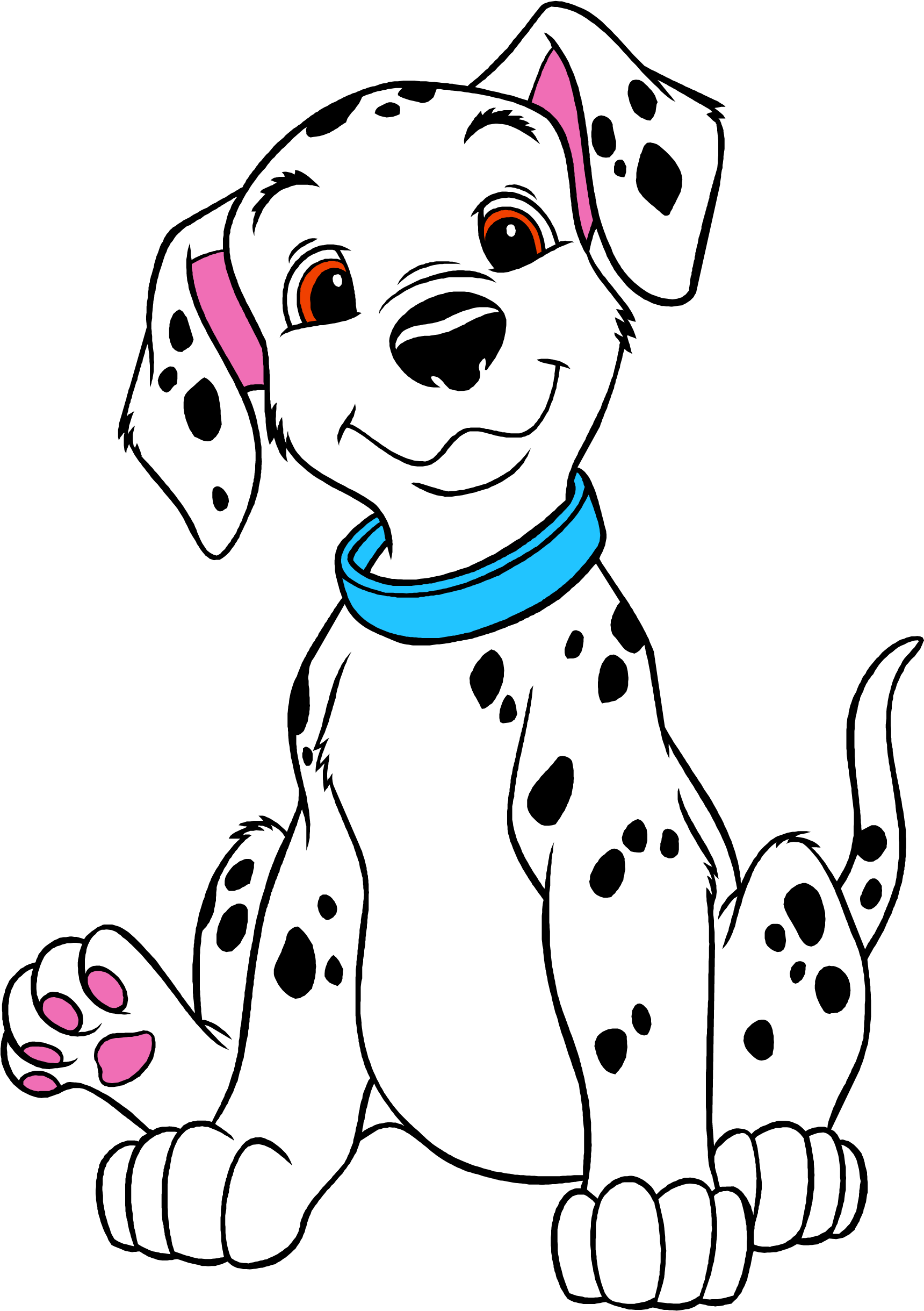 Discover Ideas About 101 Dalmations - 101 Dalmatians Coloring Pages (1772x2480)
