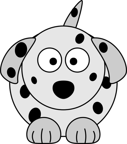 Innovation Inspiration Dalmatian Clipart Cartoon Dog - Popsicle Stick Puppets Templates (440x500)
