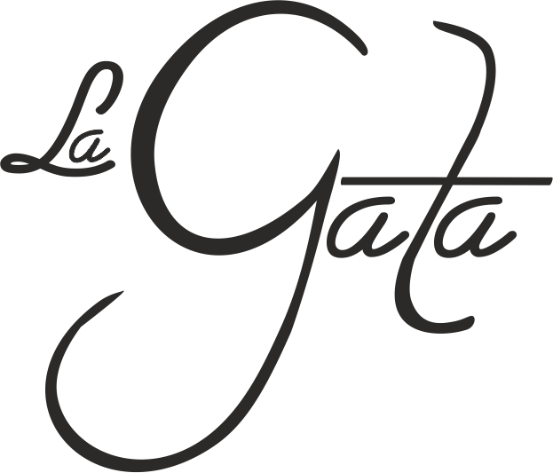 Logo La Gata 2014 - La Gata Logo Png (623x533)
