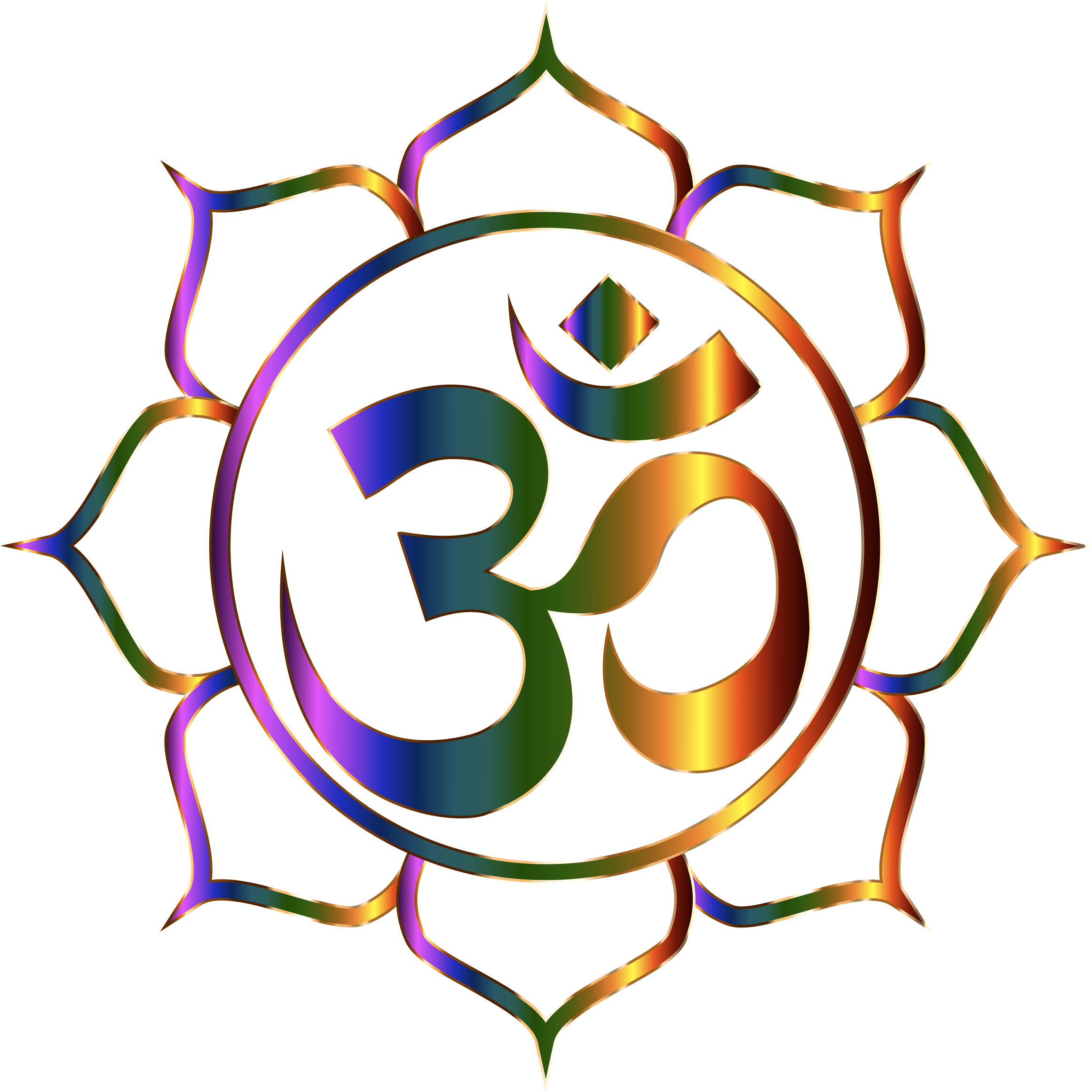Clipart - Om Namo Narayanaya In Sanskrit (2322x2322)