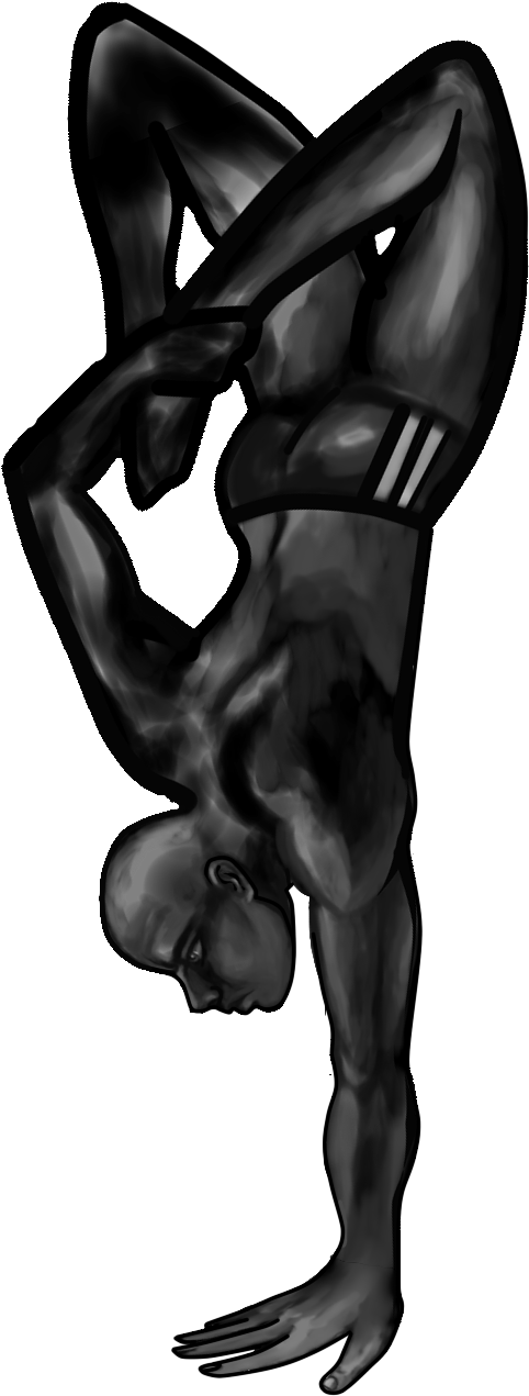 Break Dance Freeze By Night Hawk 307 - Hand (575x1361)