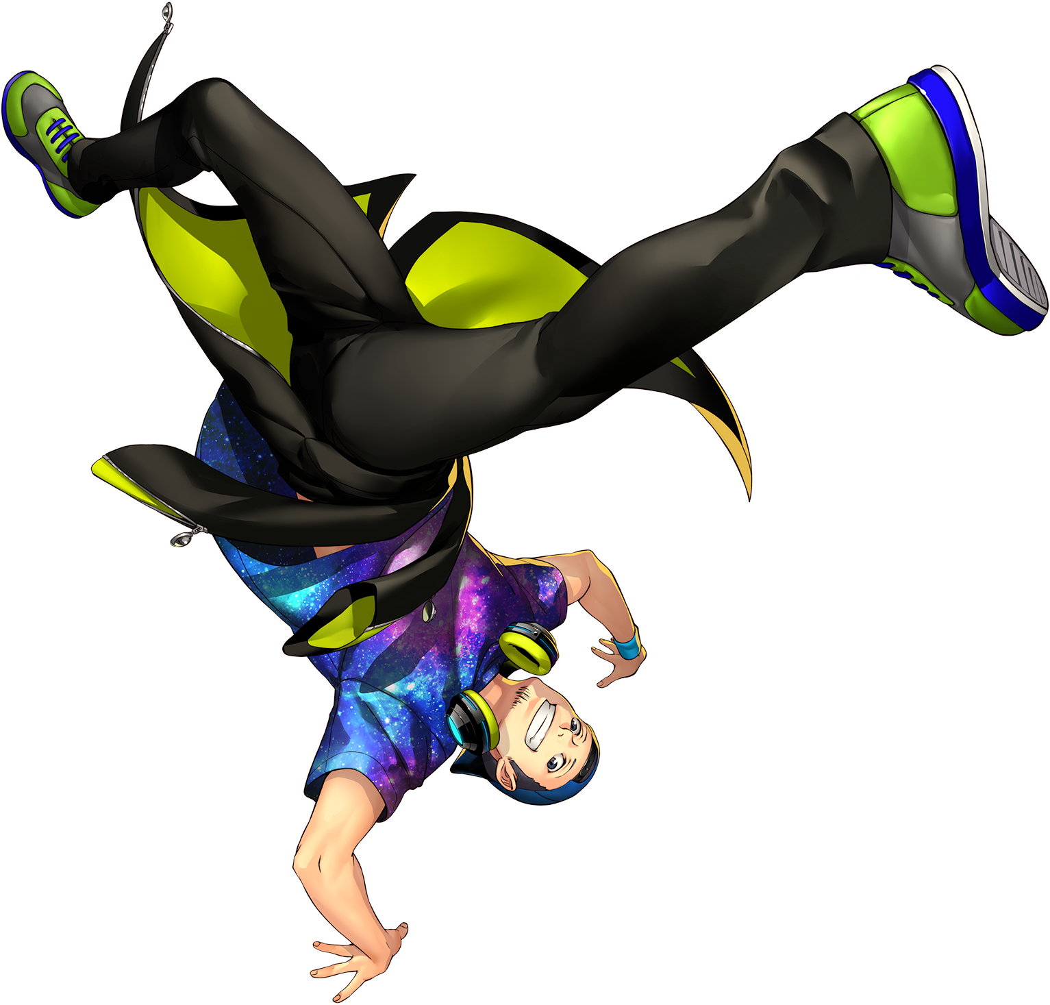 Persona Central On Twitter - Persona 3 Dancing Moon Night Junpei (1533x1467)