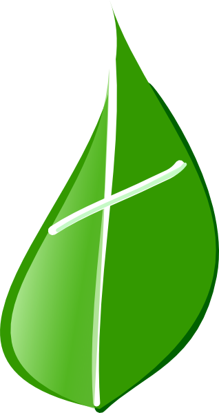 Welcome To Wootton New Life Methodist Church - Cross In A Leaf (318x599)