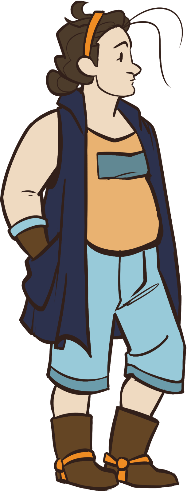 I'm Currently Responsible For All Art Direction And - Cartoon (1108x1821)