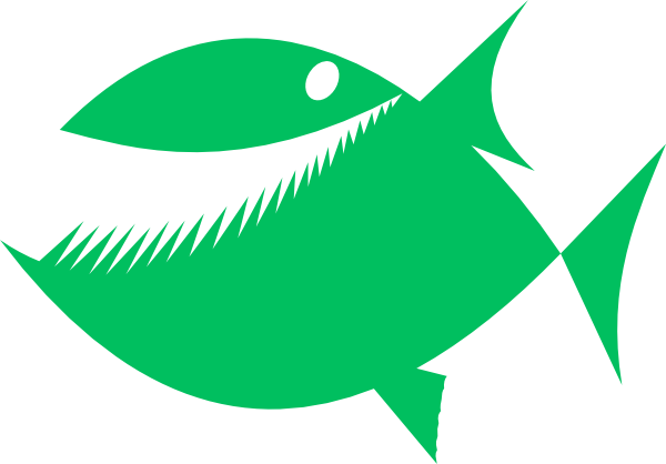 This Free Clip Arts Design Of Green Fish - Restaurant Danilo (600x418)