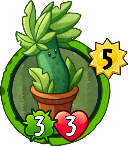 Potted Powerhouse - Pvz Heroes Potted Powerhouse (426x487)