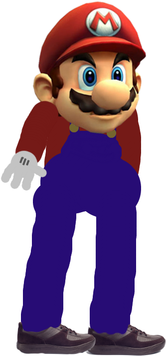 Mario Sprite Right Arm Only On Him - Mario Sprite Right Arm Only On Him (371x751)