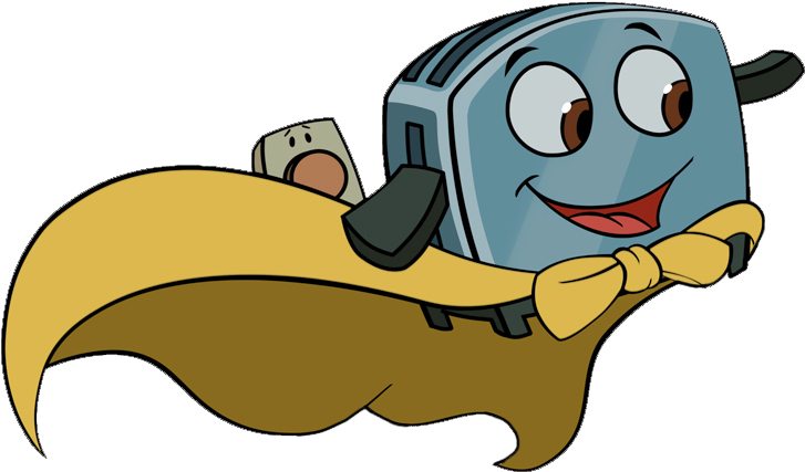 Brave Little Toaster Cliaprt - Brave Little Toaster (745x444)