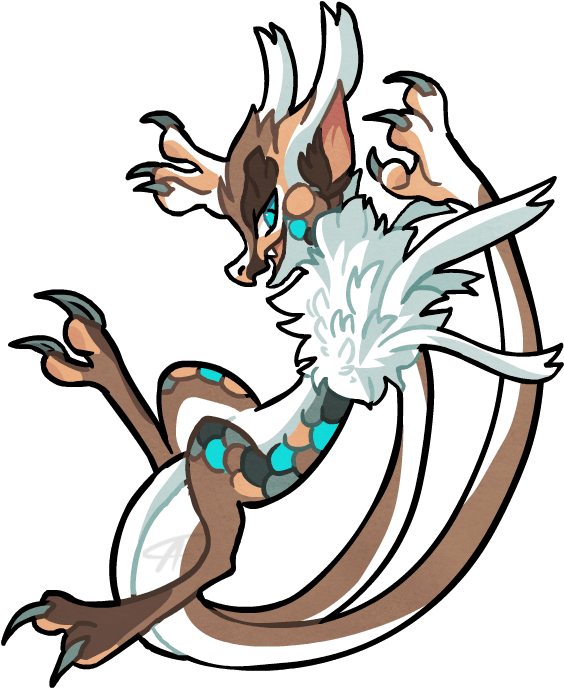 Random Design Arms For Tails Raptor - Random Design Arms For Tails Raptor (603x712)