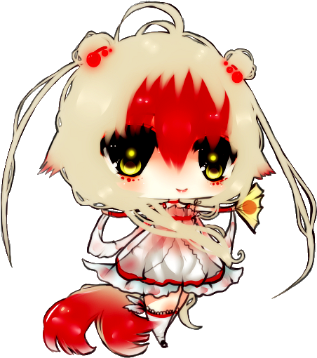 Koi Fish Clipart - Koi Fish Chibi (484x532)