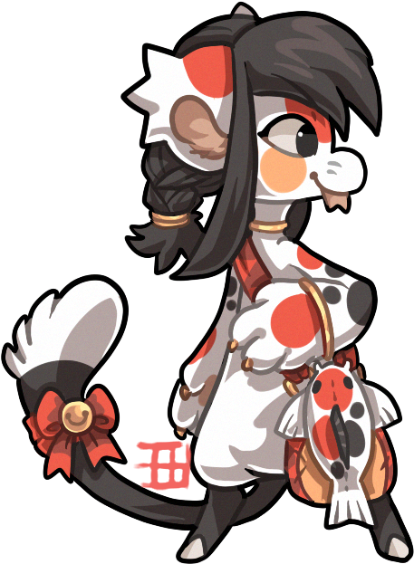 Pin Koi Clip Art - Cartoon (494x656)