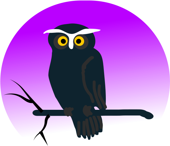 Halloween Owl Png Clip Arts - Halloween Owl Cartoon (600x570)