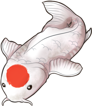 Tancho Koi By Kitsunariadmin - Tancho Koi (400x400)
