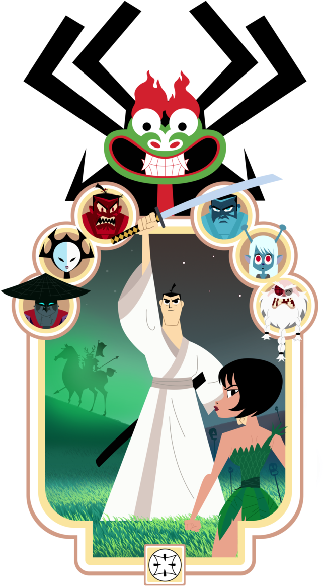 Samurai Jack By Supasmashsketcher - Samurai Jack (668x1196)